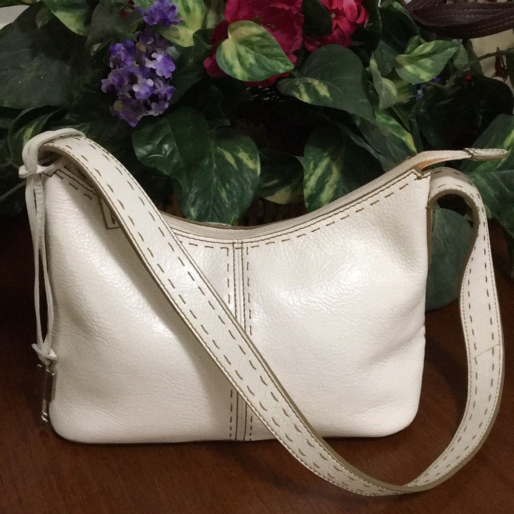 Fossil Leather Shoulder Bag